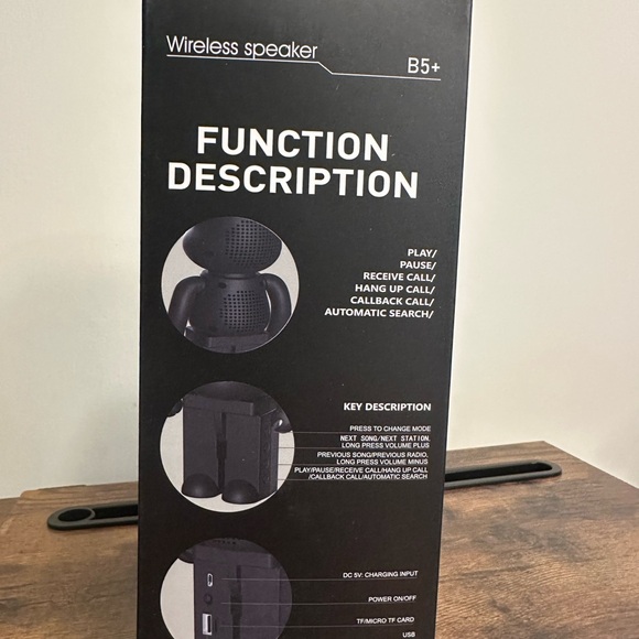 B5+ Wireless Speaker - Multicolor - Picture 2 of 8